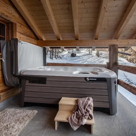 Σαλέ Mountain 4 Only For 2, Private Wellness, For A Romantic Honeymoon *